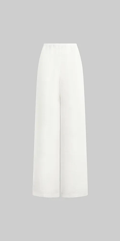 Stella Wide Leg Sequin Linen Pant sold by Maison Rogue product image thumbnail 5