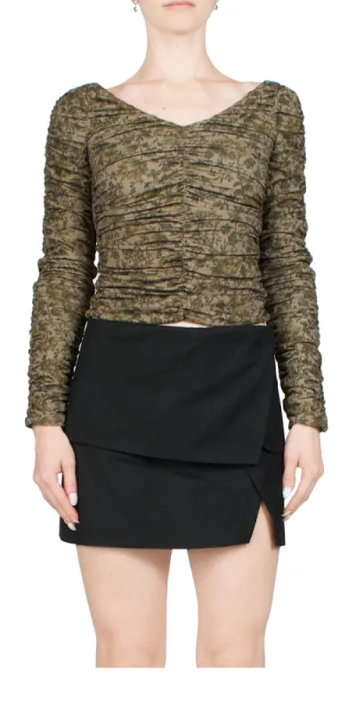 Time Again Gathered Top sold by Maison Rogue