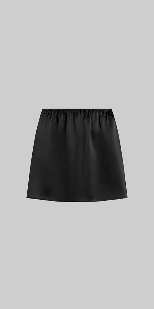 Barb Mini Skirt Black sold by Maison Rogue product image thumbnail 4