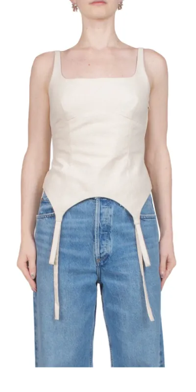 Miep Top Natural made by Sandy Liang