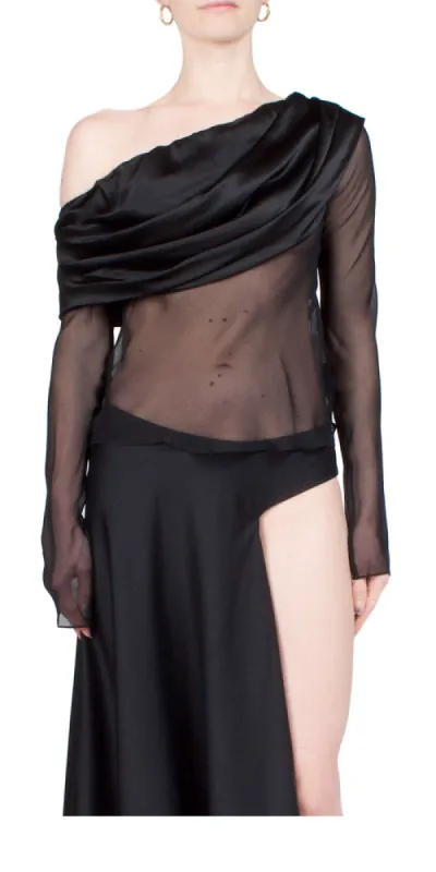 Vilenica Veiled Top made by Christopher Esber