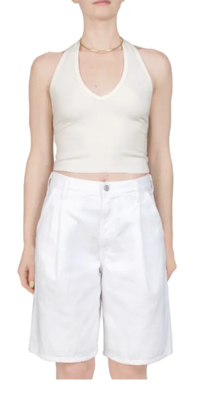 Halter Top Cream sold by Maison Rogue