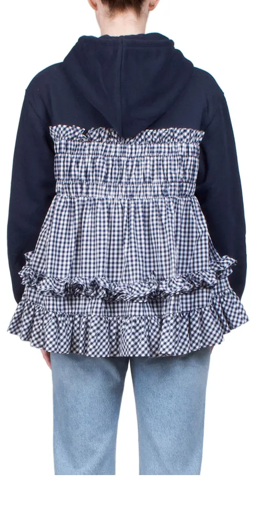 Esther Hoodie Navy sold by Maison Rogue product image thumbnail 4