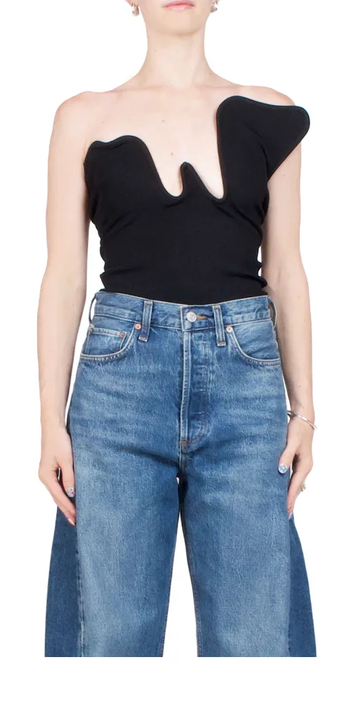 Salacia Wire Strapless Top sold by Maison Rogue