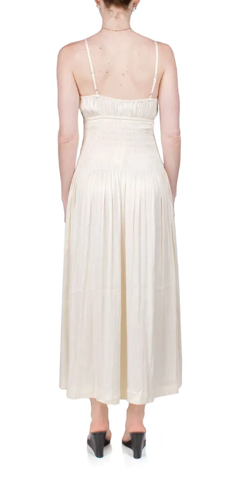 Barbara Dress Ivory sold by Maison Rogue product image thumbnail 4