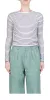 Striped Skinny Crewneck sold by Maison Rogue