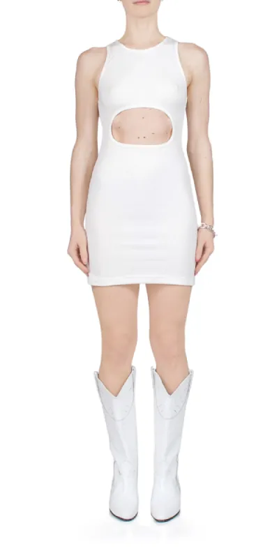 Riblet Tank Dress sold by Maison Rogue