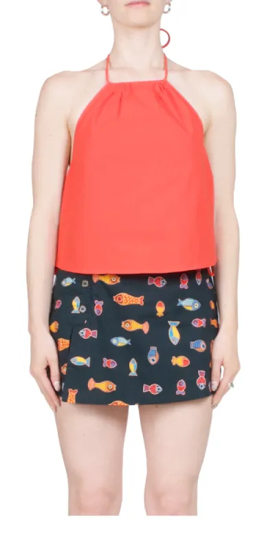 Tacito Top Rosso made by Ciao Lucia