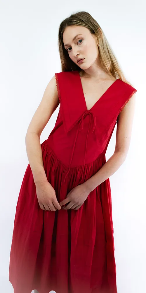Opa Dress Red sold by Maison Rogue product image thumbnail 2