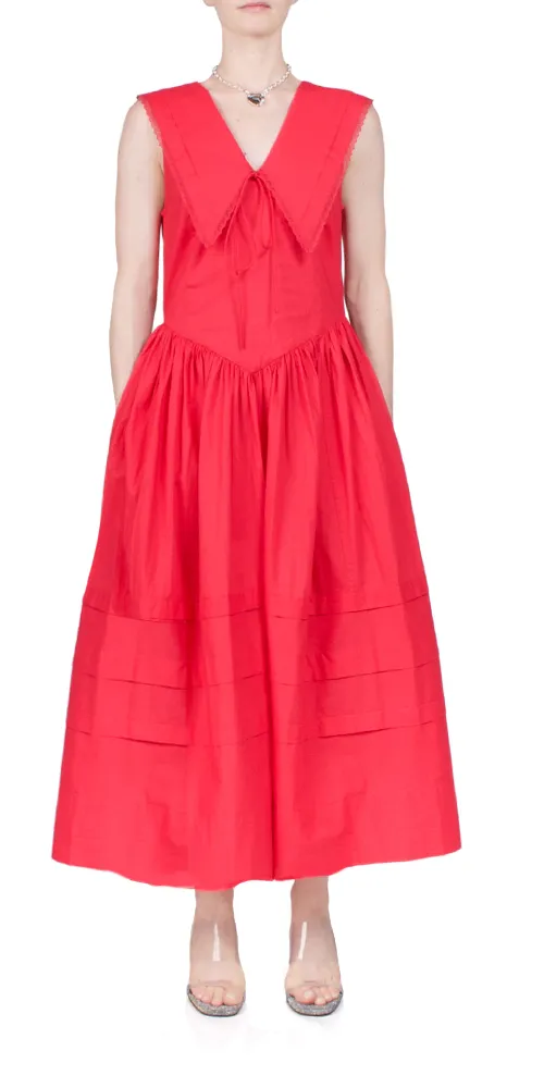 Opa Dress Red sold by Maison Rogue