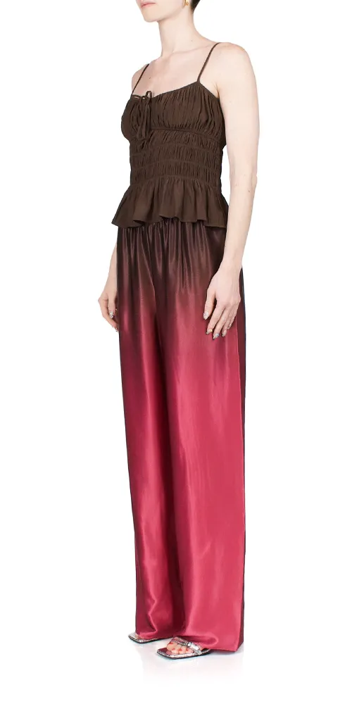 Ombré Printed Satin Pants sold by Maison Rogue product image thumbnail 3