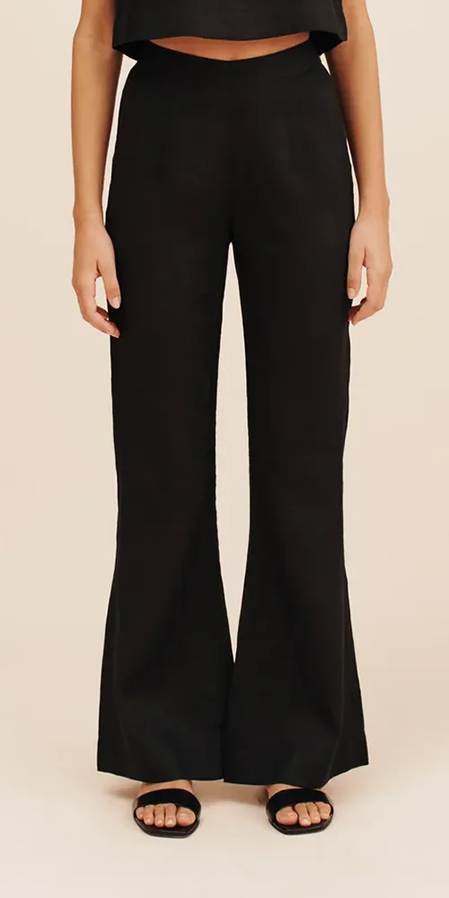Tia Trouser Black sold by Maison Rogue product image thumbnail 2