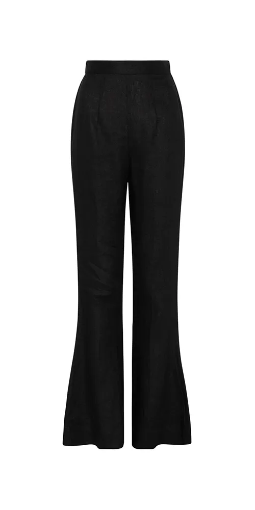 Tia Trouser Black sold by Maison Rogue