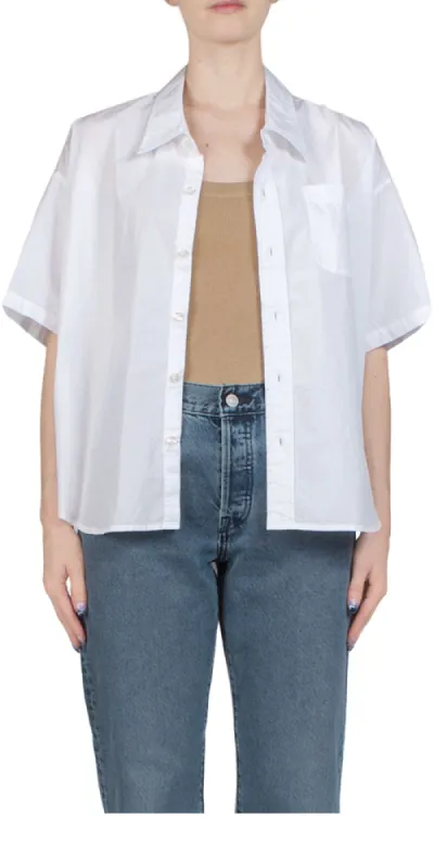 Short Sleeve Button Down Shirt sold by Maison Rogue