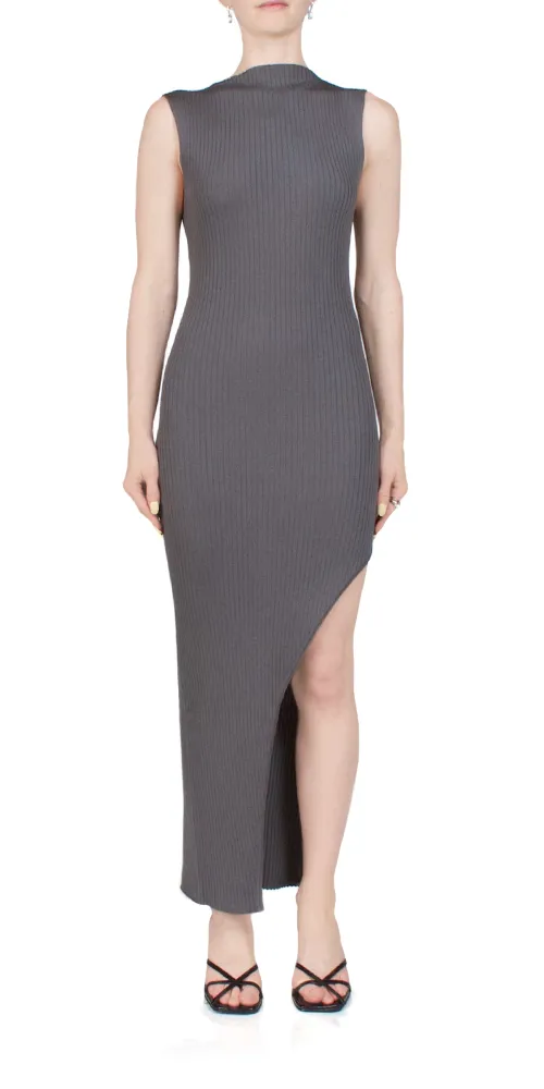 Cut Away Knit Dress sold by Maison Rogue