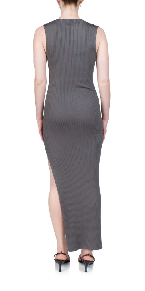 Cut Away Knit Dress sold by Maison Rogue product image thumbnail 3