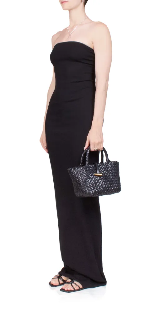 Tube Maxi Dress Black sold by Maison Rogue product image thumbnail 2