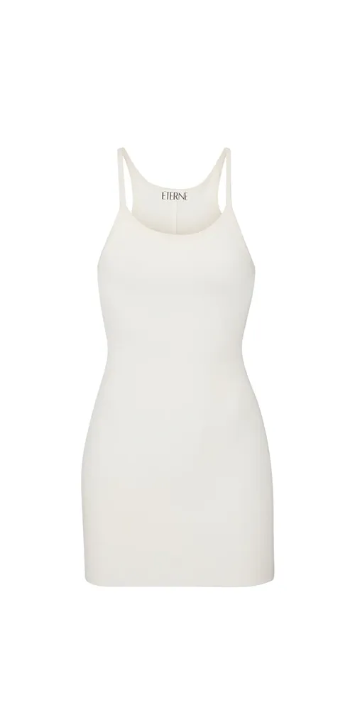 Tank Dress Mini Cream sold by Maison Rogue product image thumbnail 4