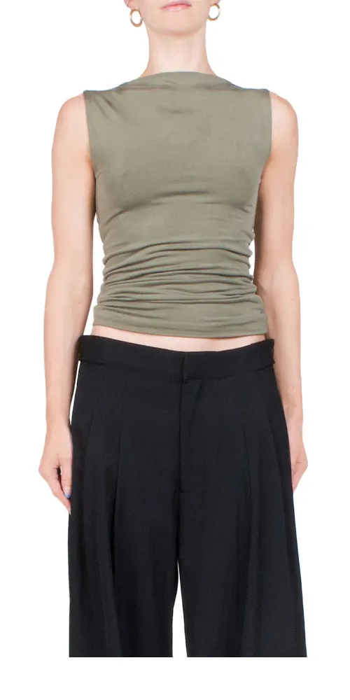 Cupro Jersey Top sold by Maison Rogue