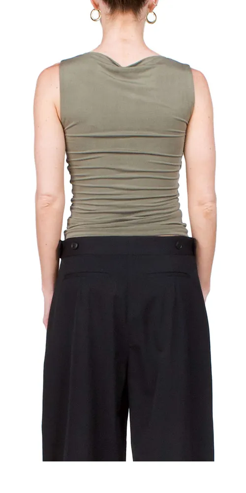 Cupro Jersey Top sold by Maison Rogue product image thumbnail 3