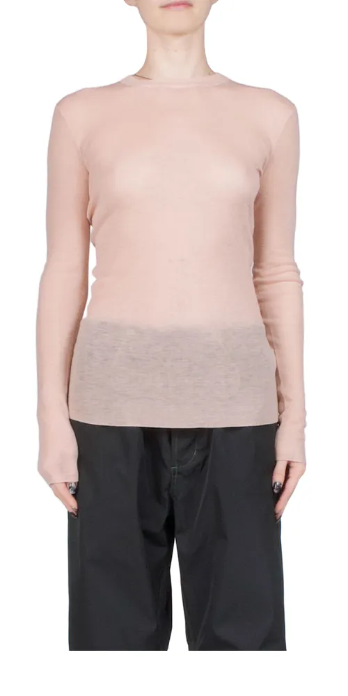 Skinny Crew Pink sold by Maison Rogue product image thumbnail 4