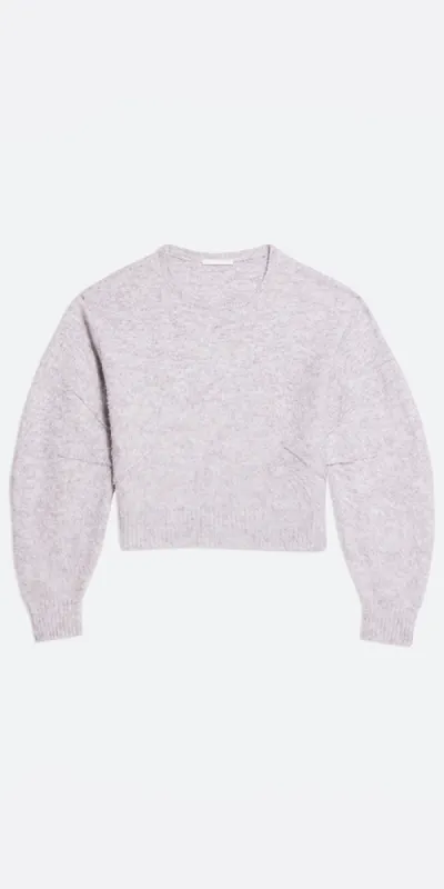 Brushed Apex Sweater Grey sold by Maison Rogue