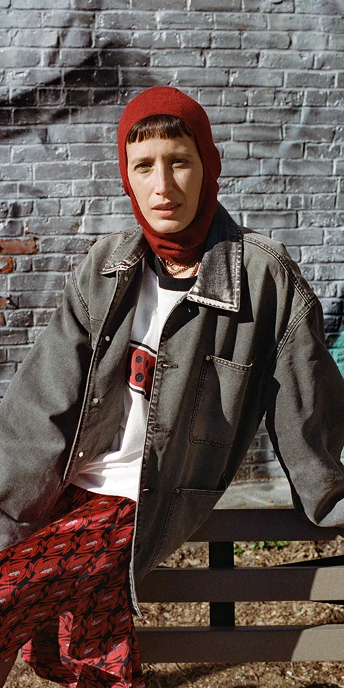 Chore Coat Washed Black sold by Maison Rogue product image thumbnail 2