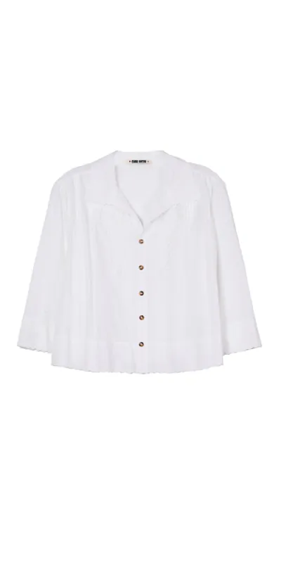 Cezanne Top White sold by Maison Rogue