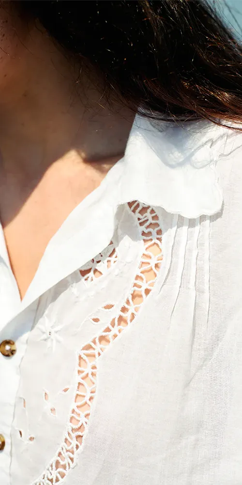 Cezanne Top White sold by Maison Rogue product image thumbnail 3