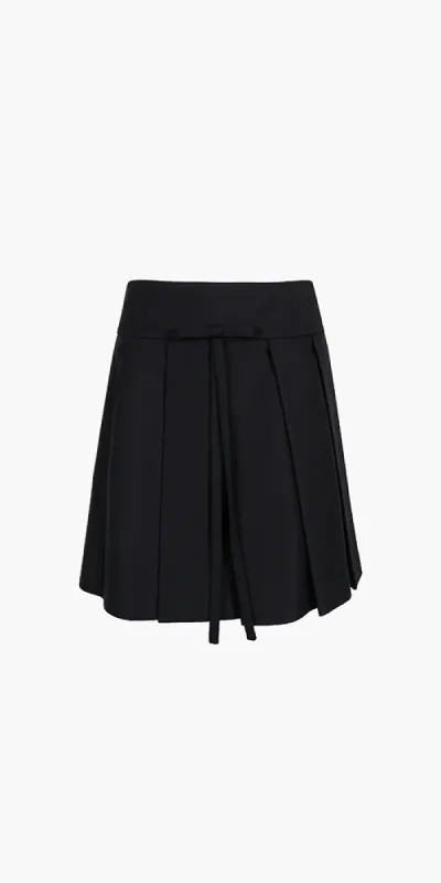 Arne Skirt Black sold by Maison Rogue