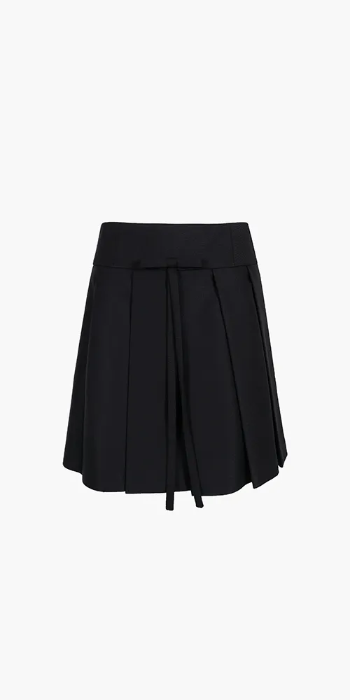 Arne Skirt Black sold by Maison Rogue