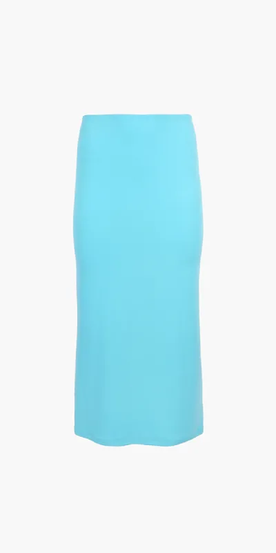 Axew Skirt Turquoise sold by Maison Rogue