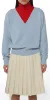 Bamboo Sweater Light Blue sold by Maison Rogue