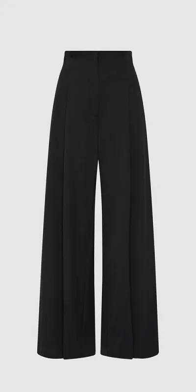 Paperbag Trousers Black sold by Maison Rogue