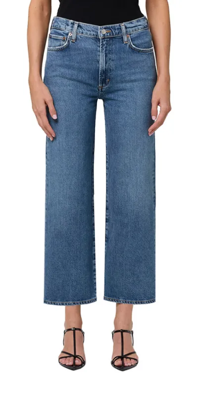 Harper Crop Jeans Moor sold by Maison Rogue