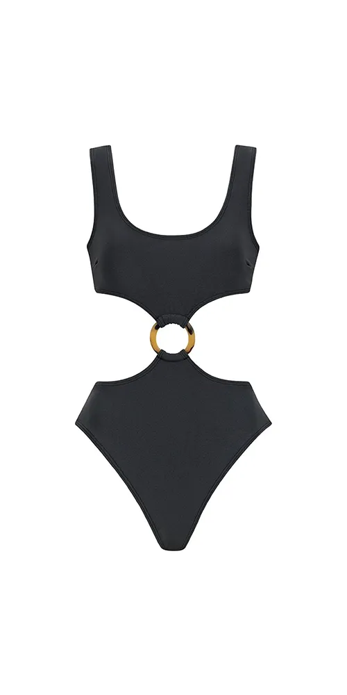 Ky One-Piece Charcoal sold by Maison Rogue