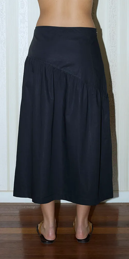 Angle Skirt Black sold by Maison Rogue product image thumbnail 3