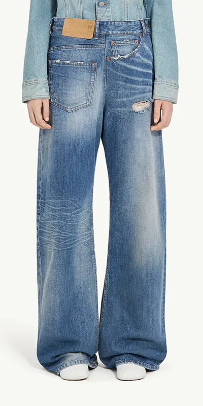 Twist Wide Leg Jeans sold by Maison Rogue