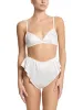 Satin Sleep Fashion Bralette Light Ivory sold by Maison Rogue