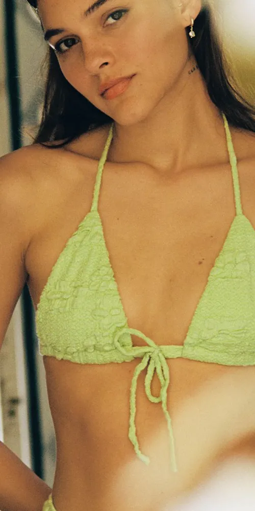 Emma Bikini Top Avo Floral sold by Maison Rogue product image thumbnail 2