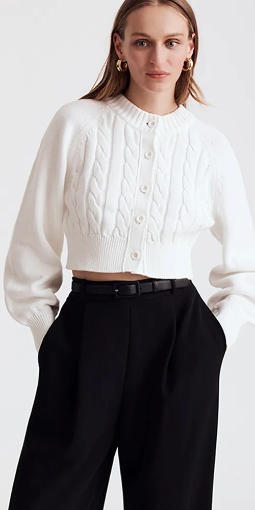 Rita Cotton Cardigan sold by Maison Rogue product image thumbnail 2