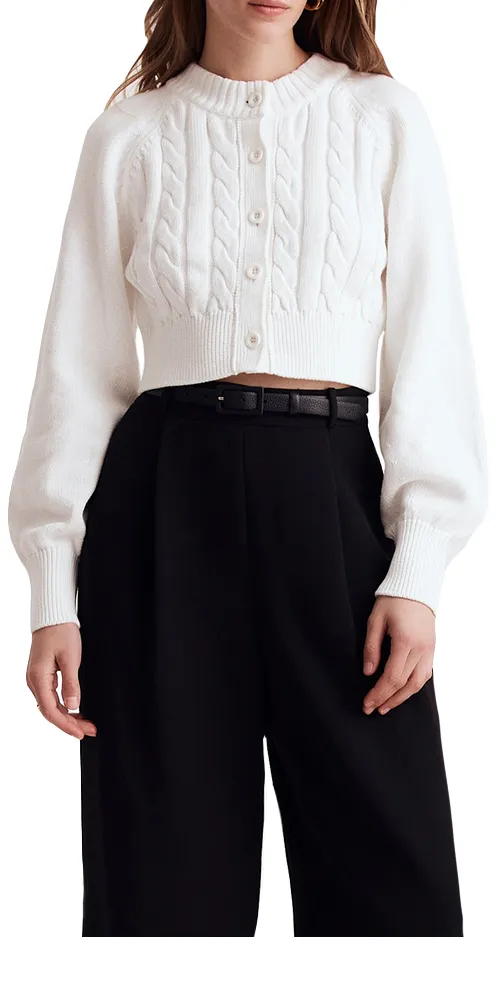 Rita Cotton Cardigan sold by Maison Rogue