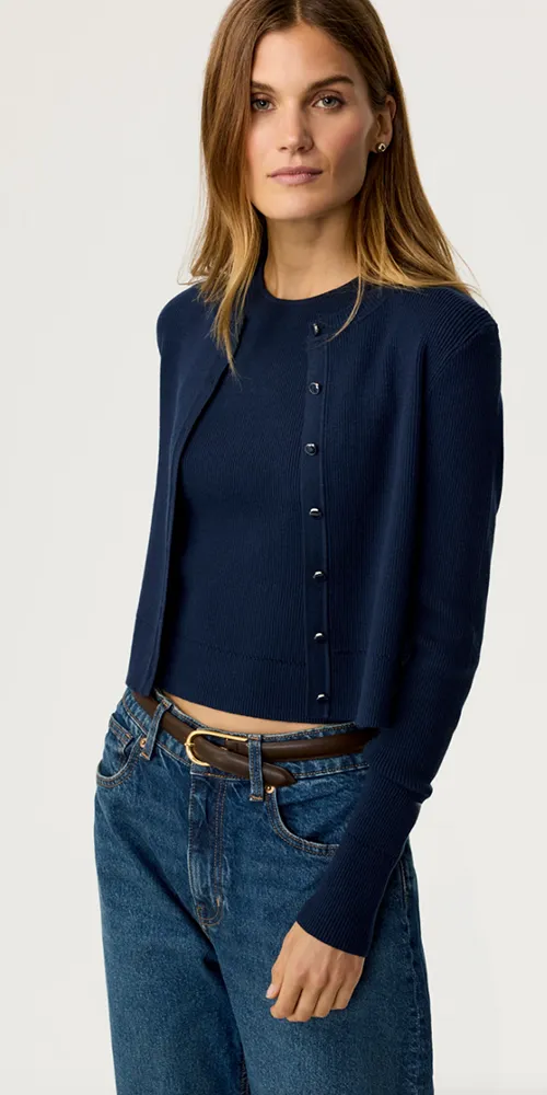 Zoe Slim Fit Cardigan sold by Maison Rogue product image thumbnail 2