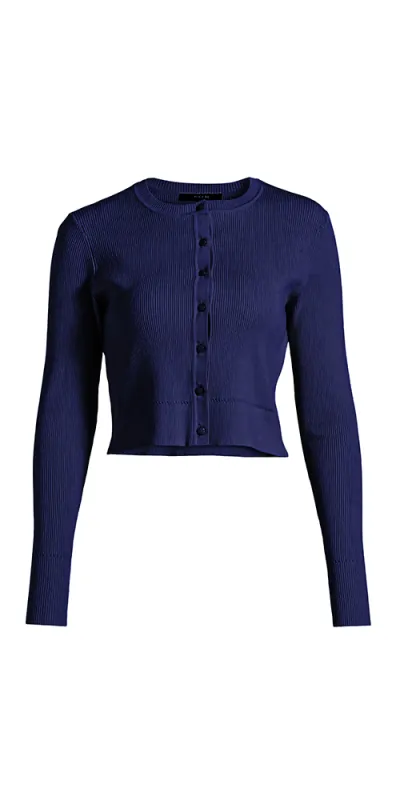 Zoe Slim Fit Cardigan sold by Maison Rogue
