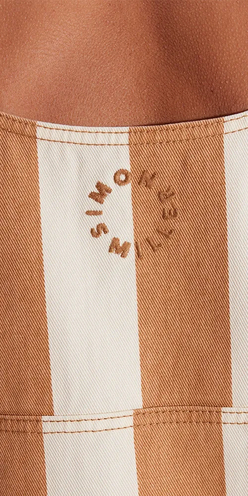 Sahara Striped Denim Dress sold by Maison Rogue product image thumbnail 5