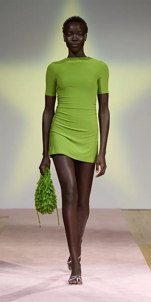 Skitty Dress Lime sold by Maison Rogue product image thumbnail 3