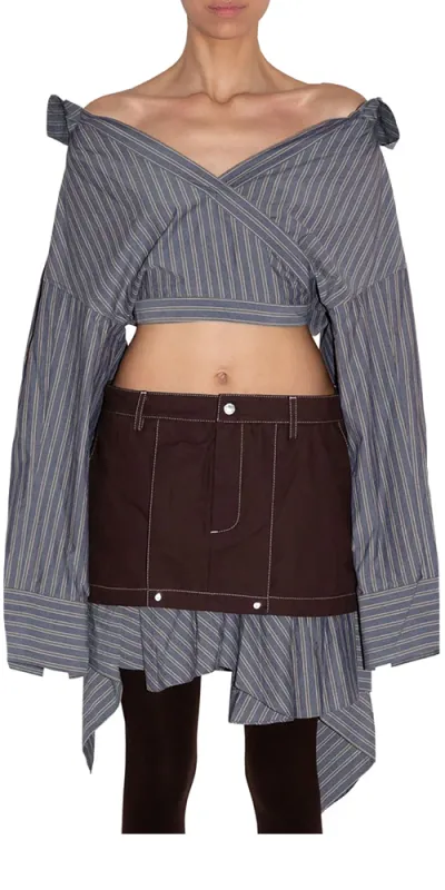 Wrap Shirt sold by Maison Rogue