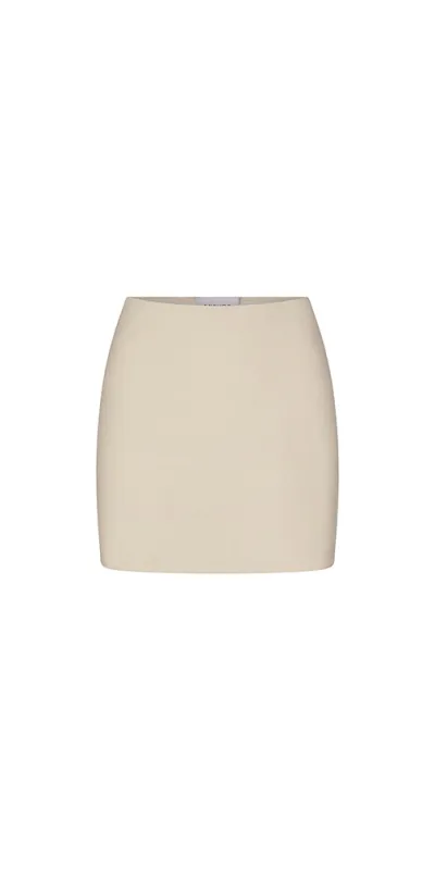 Mini Linen Skirt sold by Maison Rogue