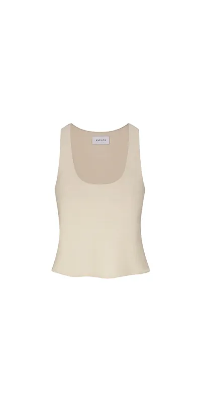 Hume Linen Tank Top sold by Maison Rogue