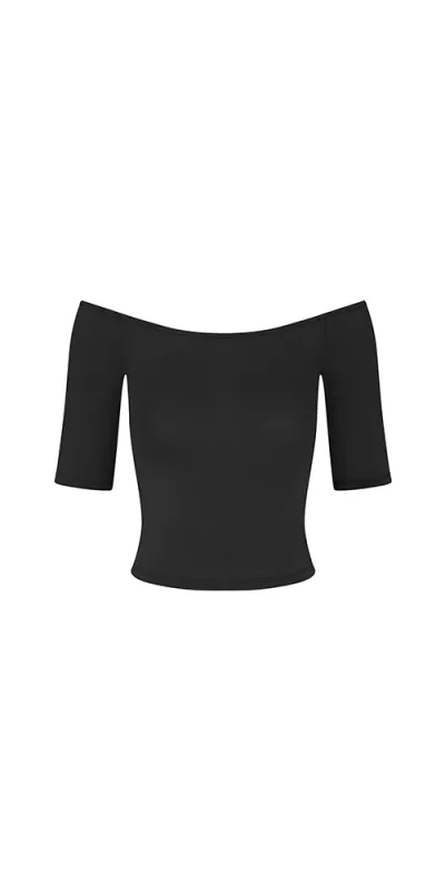 Carolyn Off The Shoulder Top sold by Maison Rogue
